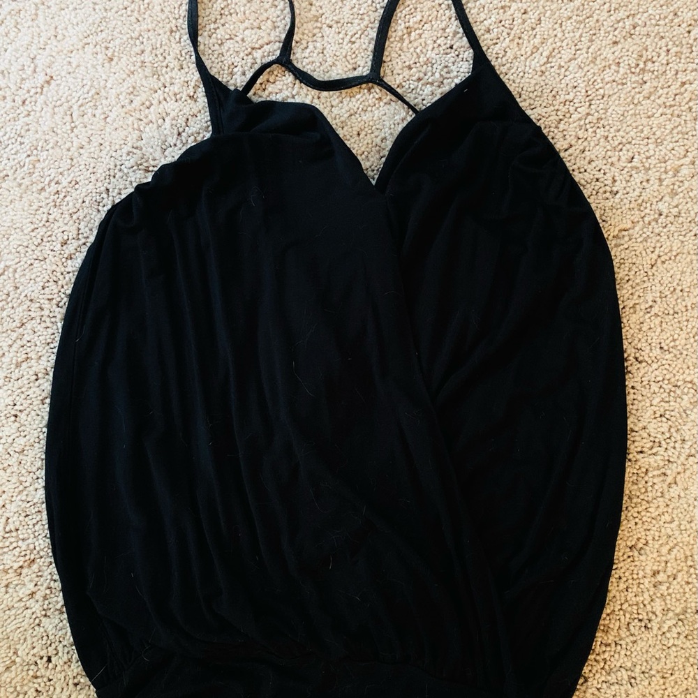 Black Strappy Top